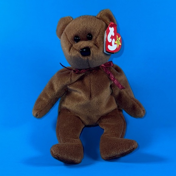 Ty Beanie Baby Teddy - Picture 1 of 8